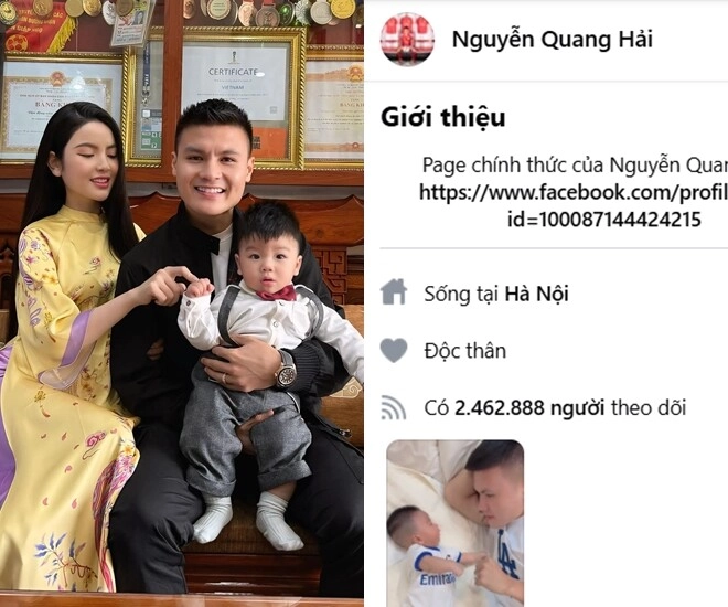 Sao việt 24h thực hư thông tin cầu thủ quang hải để trạng thái độc thân sau khi vợ chu thanh huyền vướng ồn ào - 1