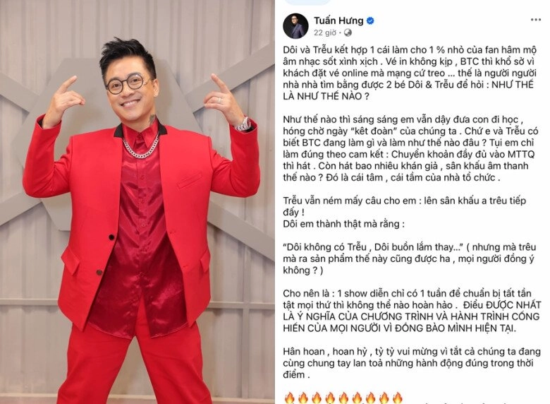 Sao việt 24h tuấn hưng bất ngờ gặp sự cố chấn thương trước thềm show diễn 3 tỷ đang được chờ đợi với duy mạnh - 3