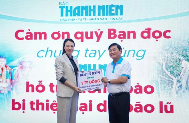 Sao việt 24h vợ chồng cường đô la quyên góp lần 2 cho đồng bào vùng bão lũ số tiền khủng gấp 20 lần đợt 1 - 2