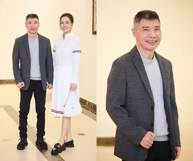 Sao việt 24h vợ trẻ công lý khóc khi nhớ lại ngày mới yêu sốc vì thấy chồng mặc áo rách đi xe cũ - 1