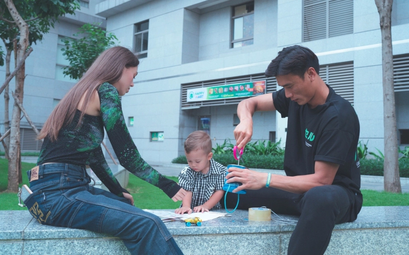 Sao việt đón trung thu vân trang sắp sinh con thứ 4 nên bù đắp cho 3 ái nữ trong biệt thự tiền tỷ - 4