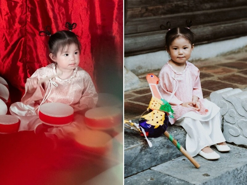 Sao việt đón trung thu vân trang sắp sinh con thứ 4 nên bù đắp cho 3 ái nữ trong biệt thự tiền tỷ - 15