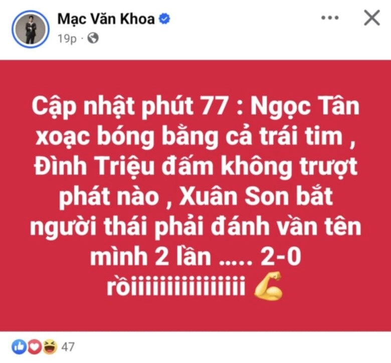 Sao việt lại nổ tung trước 2 bàn thắng trận chung kết của xuân son đội tuyển việt nam giành chiến thắng 2-1 trước thái lan - 5