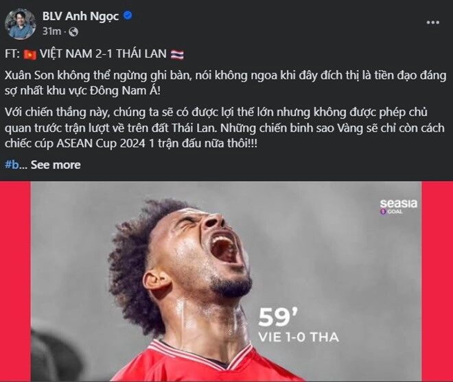 Sao việt lại nổ tung trước 2 bàn thắng trận chung kết của xuân son đội tuyển việt nam giành chiến thắng 2-1 trước thái lan - 15