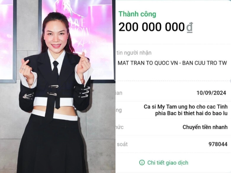 Sao việt quyên góp ủng hộ đồng bào vùng lũ đại nghĩa bán vàng việt hương bất ngờ xin lỗi - 9