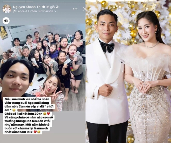Sao việt thưởng tết cho nhân viên việt hương tặng xe 700 triệu đồng nhật kim anh lì xì vàng miếng - 14