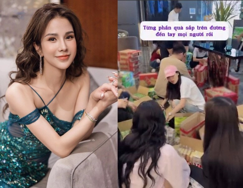 Sao việt xông pha vào vùng lũ vợ chồng hồng đăng lội nước đến gối quế vân bàng hoàng khi thấy nơi nước lên tới đầu - 9
