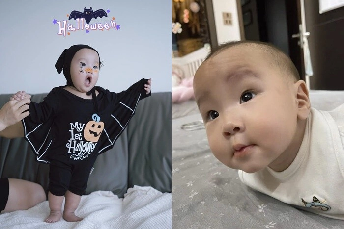shark bình bản xinh bị phương oanh trêu hơi ú cặp sinh đôi càng lớn càng khác nhau - 5
