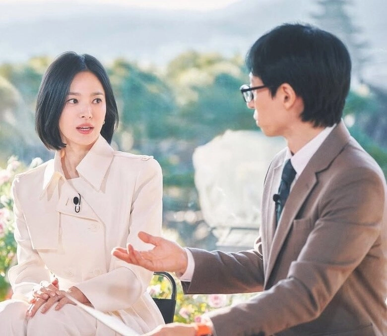 Song hye kyo phản ứng phũ phàng khi tình cũ lưu diệc phi gọi thân mật bị nghi đá xéo chồng cũ vì nhắc quá khứ - 2