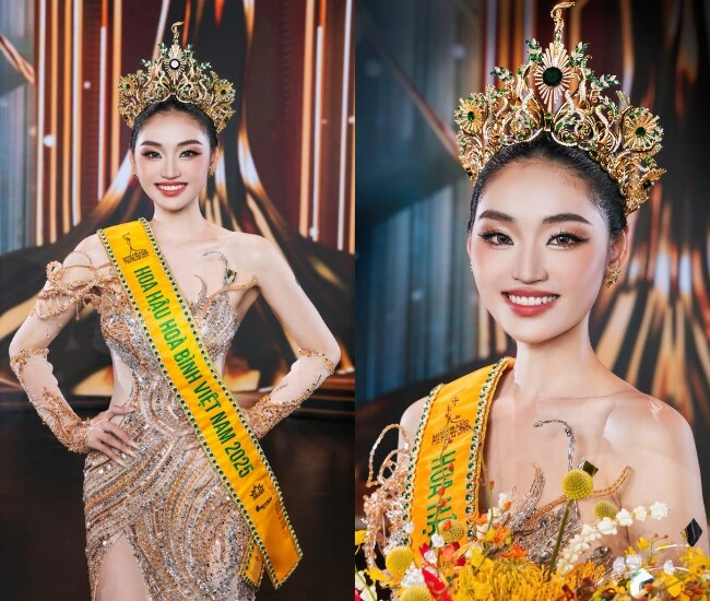 Tân hoa hậu hòa bình việt nam 5 tuổi đã mơ trở thành hoa hậu gia cảnh đặc biệt ít ai ngờ - 1
