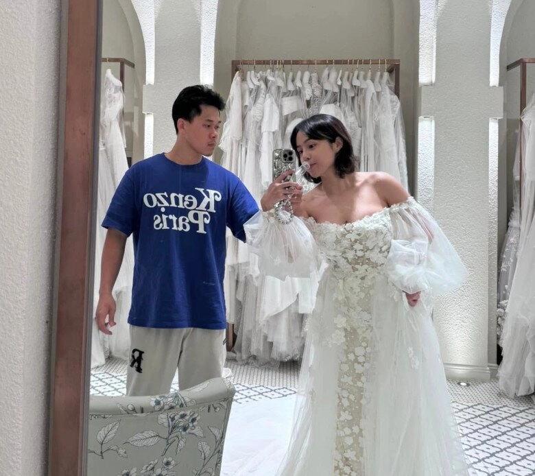 Thái trinh mang thai con đầu lòng sau nửa năm cưới doanh nhân ngành nhựa thấy ngại ngùng khi làm mẹ ở tuổi 32 - 5