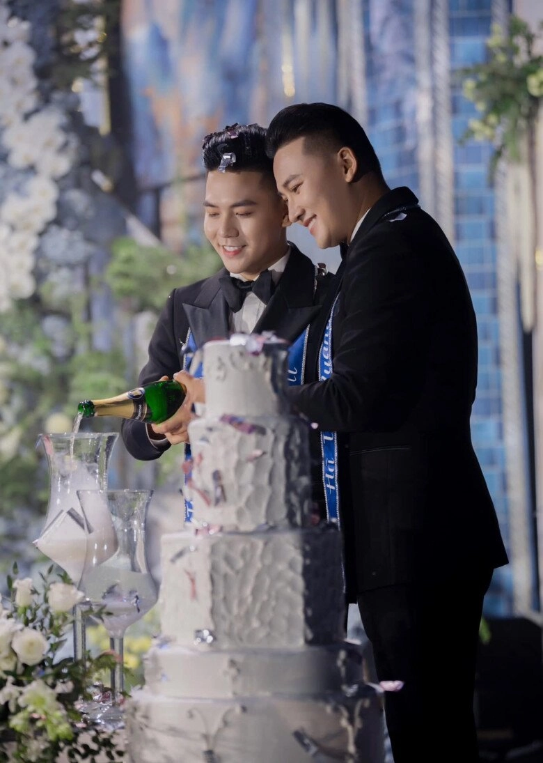 Thanh đoàn - hà trí quang làm đám cưới lần 3 dựng cổng đậm chất miền tây dàn sao đi máy cày đón chú rể - 14