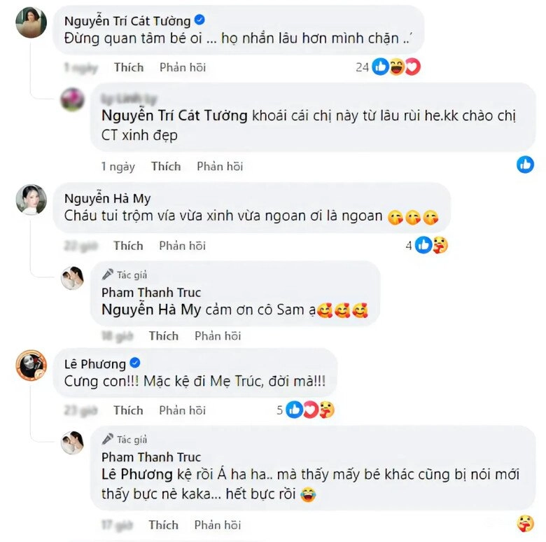 Thanh trúc buồn vì con gái mới 3 tháng tuổi đã nhận bình luận ác ý bảo sao giấu mặt chồng kín bưng - 2