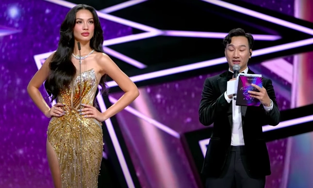 Thành trung nói quá nhiều khi dẫn chung kết miss universe vietnam - 2