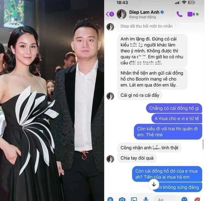 Thiếu gia đức phạm chi 120 triệu đồng mua bức tranh vẽ lưng trần diệp lâm anh liên tục nhìn vợ cũ ở sự kiện - 8