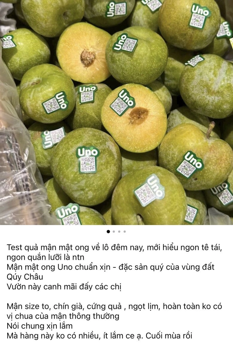 Thứ quả nhìn xanh lét lại có vị ngọt như mật ong cực hot mxh chị em đổ xô mua thử dù giá đến 500000đkg - 3