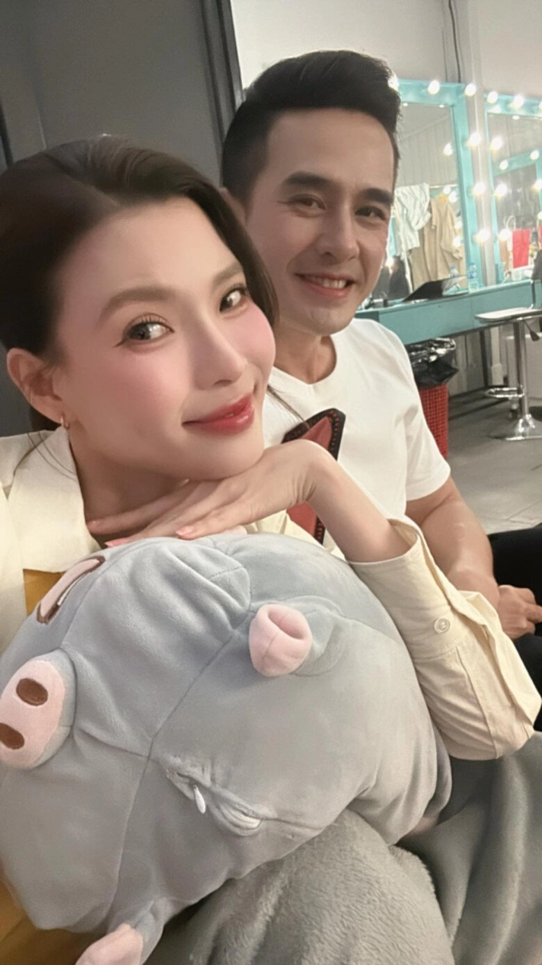 Thúy diễm bị chỉ trích vì có chồng vẫn đóng cảnh thân mật với bạn diễn nam lương thế thành khẳng định nhắm mắt yêu luôn - 4