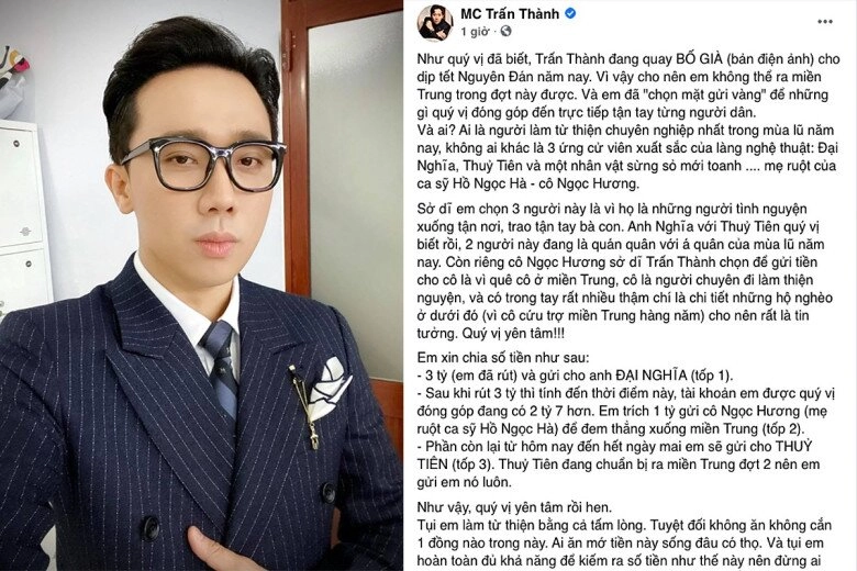 Trấn thành nhận gạch đá khi kêu gọi giúp diễn viên ngân hòa bị hỏi có cả trăm tỷ mà không tự ủng hộ - 6