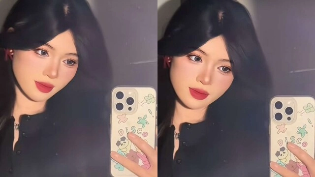 Trào lưu đắp cả tấn kem nền như trét xi măng lên mặt của tiktoker có tạo lớp nền đẹp không tì vết - 2