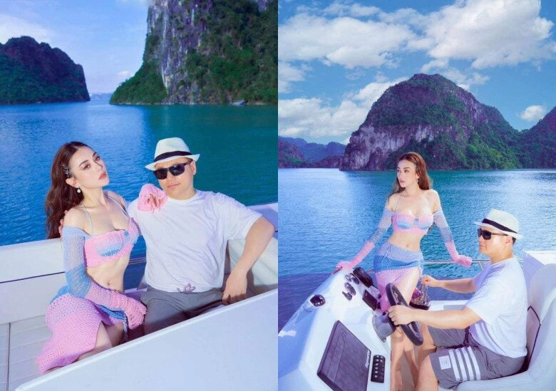 Trước và sau kết hôn phương oanh - shark bình chỉ mê du lịch tại nơi là danh lam thắng cảnh việt lừng lẫy thế giới - 4