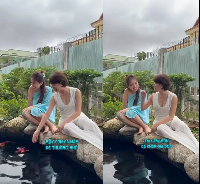 Vân hugo sống sung sướng bên chồng đại gia em họ của cô ở biệt thự 24 tỷ đồng cũng không thua kém - 1
