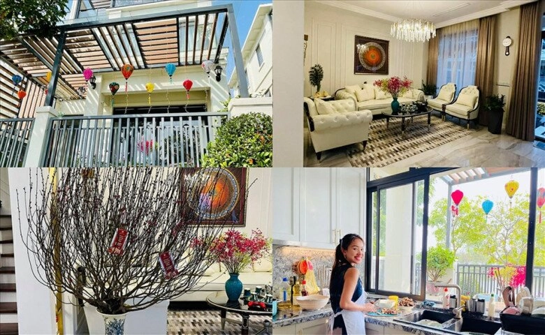 Vân hugo sống sung sướng bên chồng đại gia em họ của cô ở biệt thự 24 tỷ đồng cũng không thua kém - 15