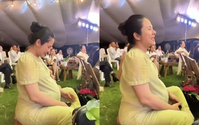 Vân trang và vợ trẻ chi bảo cùng tăng 24kg khi mang bầu người tủi thân về ngoại hình người đi du lịch sang chảnh - 3