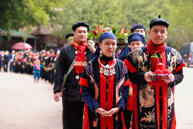Về làng thái hải dự lễ tạ ơn nét đẹp uống nước nhớ nguồn của người tày - 13