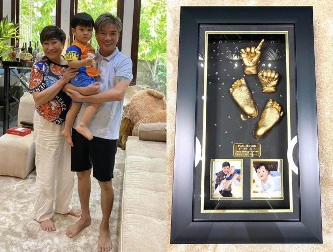 Vợ cũ đàm vĩnh hưng khoe loạt ảnh bế bé polo huỳnh thời điểm chưa ly hôn với ông hoàng nhạc việt - 9