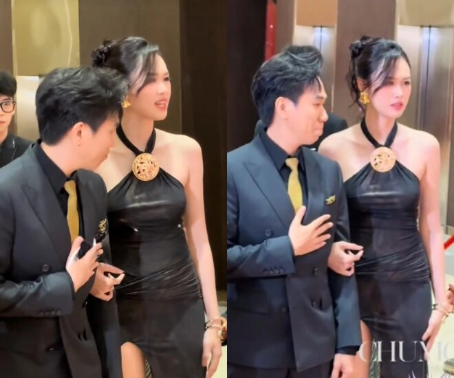 Vợ diễn viên anh đức khó chịu và không lên thảm đỏ vì bị mc đọc sai tên dân tình cho rằng mắc bệnh ngôi sao - 2