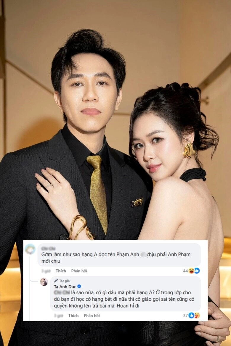 Vợ diễn viên anh đức khó chịu và không lên thảm đỏ vì bị mc đọc sai tên dân tình cho rằng mắc bệnh ngôi sao - 3