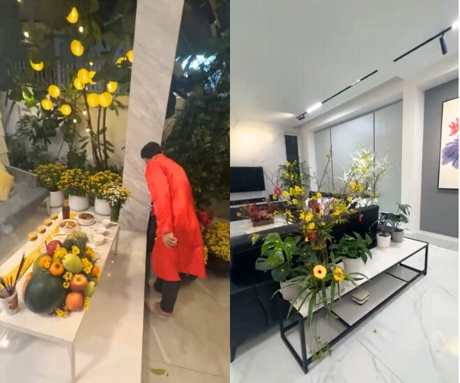 Vợ giàu của mc quyền linh khoe cảnh nhà tươm tất bên trong biệt thự 20 tỷ đồng chồng và 2 con cũng góp mặt - 3