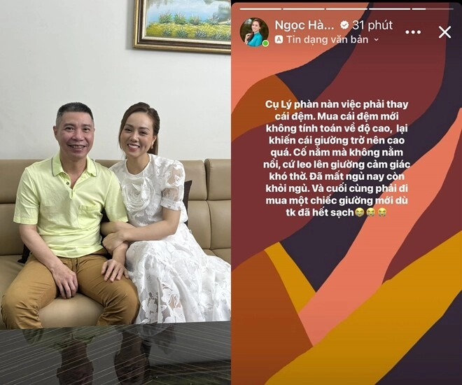 Vợ nsnd công lý nói tài khoản hết sạch vẫn chiều chồng mua giường mới thừa nhận phải thanh lý quần áo vì hết tiền - 1