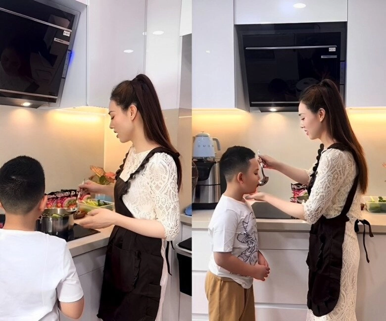 Vợ trẻ nsnd công lý nhắc đến chuyện mang bầu sau 3 năm làm đám cưới giỏi việc trông trẻ dù chưa có con - 4