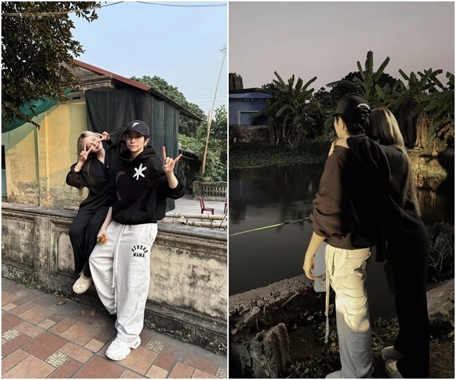 Vừa đón năm mới ở nhà gil lê nay xoài non lại đưa nửa kia vượt hơn 1000km về thăm quê nội - 1