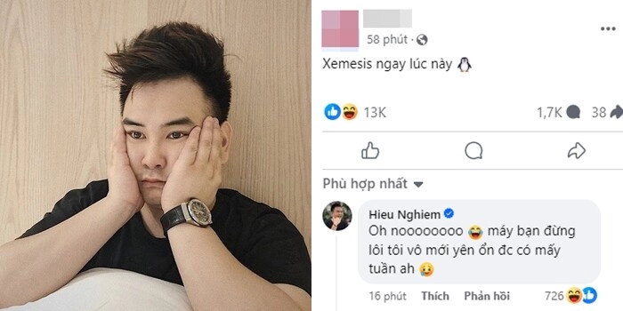 Xemesis lên tiếng khi bị ồ ạt réo tên vì nụ hôn giữa xoài non và gil lê - 1