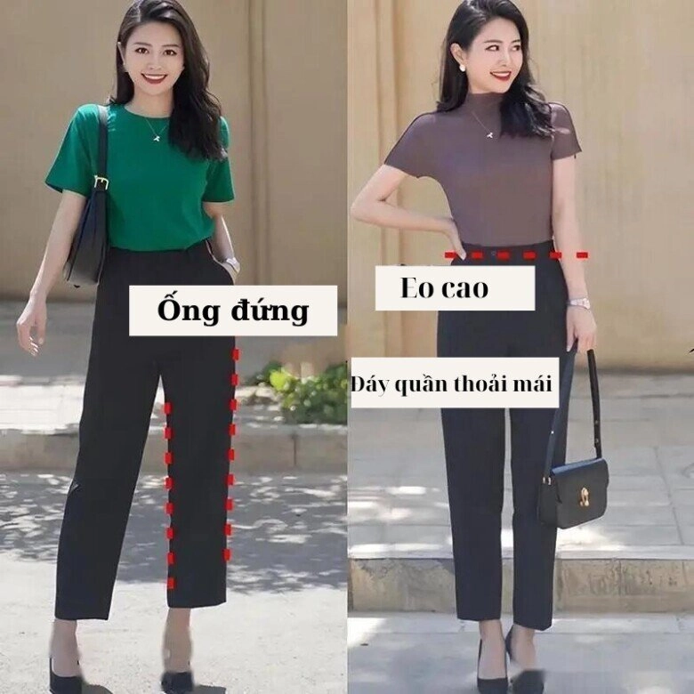 4 kiểu quần mùa thu tôn dáng lại dễ mặc chị em phối cùng sơ mi hay áo len dệt kim đều đẹp hết nước chấm - 1