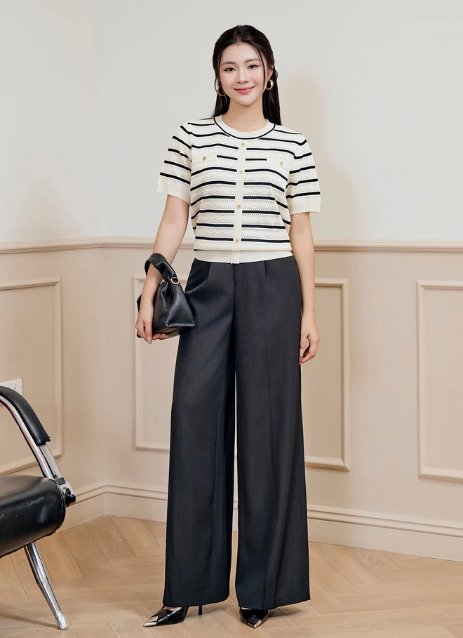 4 kiểu quần mùa thu tôn dáng lại dễ mặc chị em phối cùng sơ mi hay áo len dệt kim đều đẹp hết nước chấm - 5