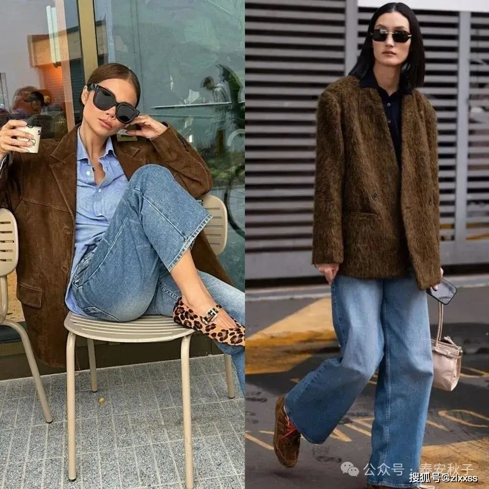 5 kiểu áo khoác thu đông hợp cạ hoàn hảo với quần ống rộng khiến ai nhìn cũng phải khen sành điệu - 5