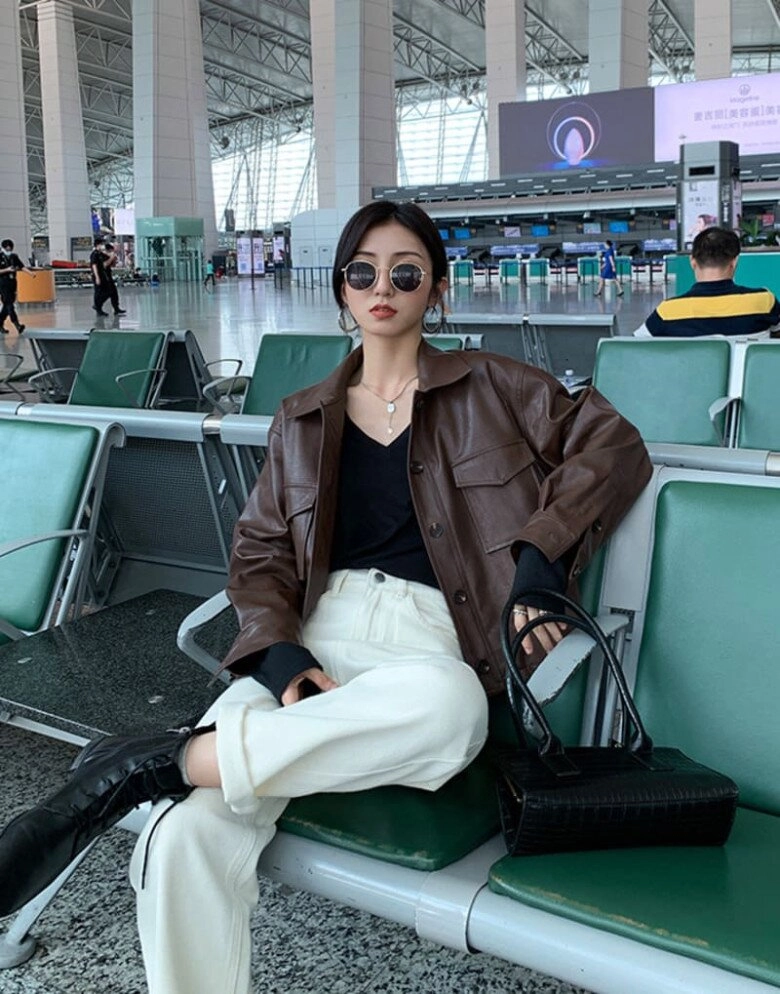 5 kiểu áo khoác thu đông hợp cạ hoàn hảo với quần ống rộng khiến ai nhìn cũng phải khen sành điệu - 9