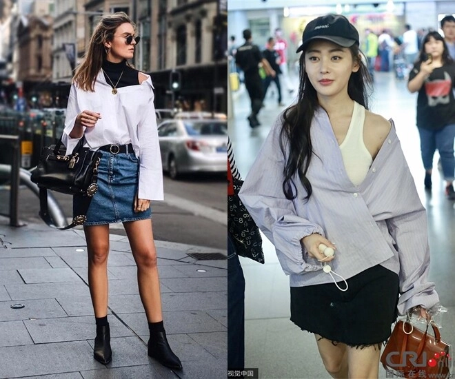 6 công thức mặc đẹp mùa thu chỉ với một chiếc áo sơ mi diện đi làm hay đi chơi đều auto xinh không cần nghĩ nhiều - 1