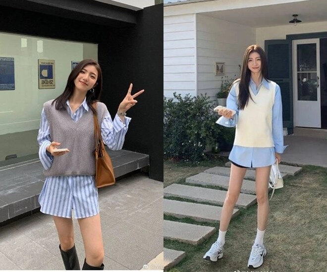 6 công thức mặc đẹp mùa thu chỉ với một chiếc áo sơ mi diện đi làm hay đi chơi đều auto xinh không cần nghĩ nhiều - 5