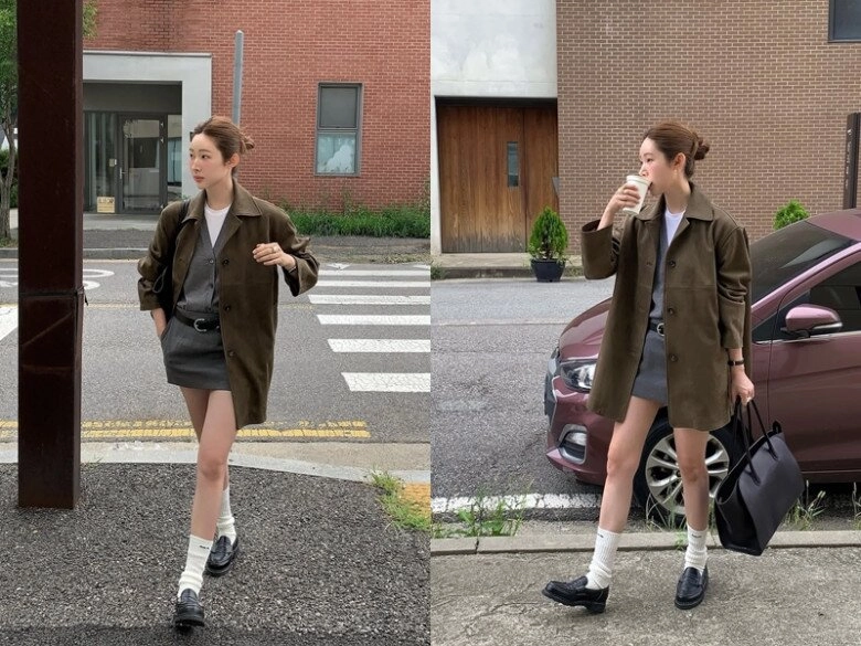 6 món đồ đầu thu 2025 các blogger thời trang hàn chăm mặc nhất chị em sắm một món cũng đủ đẹp suốt mùa - 1