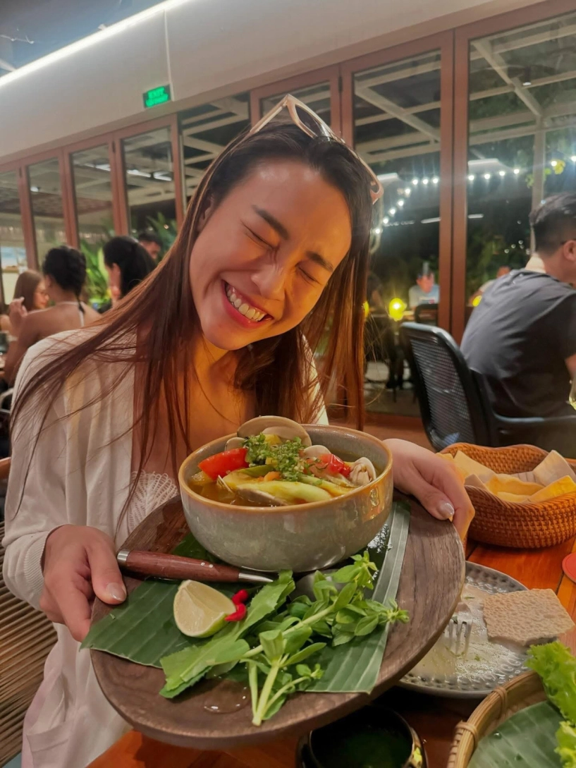 Á hậu hoàng oanh rạng rỡ trẻ trung khi làm mẹ đơn thân - 6