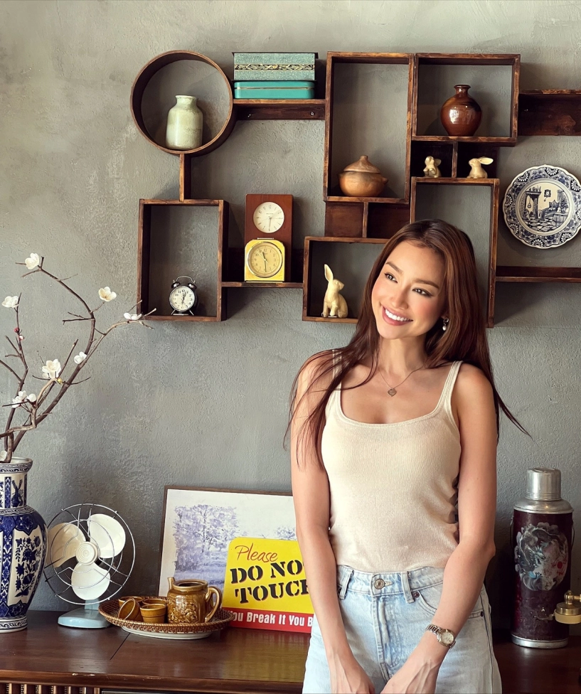 Á hậu trúc diễm khoe dáng thắt đáy lưng ong nhan sắc u40 vẫn gây mê - 6