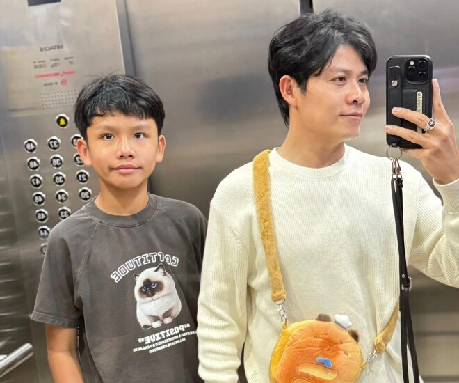 Bố đơn thân nguyễn văn chung thương con trai hiểu chuyện không đòi hỏi quà đắt tiền chỉ cần có thời gian đi chơi cùng nhau - 1