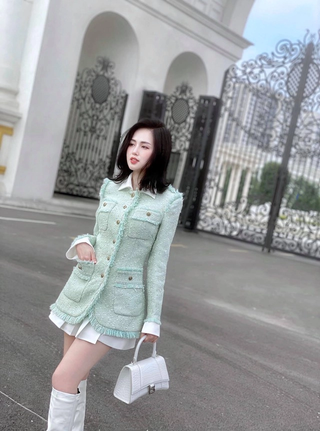 Cách mix đồ hack tuổi tôn dáng của hotgirl hà thành đời đầu tâm tít - 14