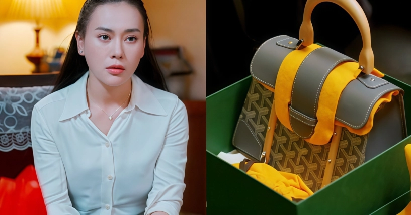 Chiếc túi hơn trăm triệu đồng được phương oanh tích cực lăng xê - 3