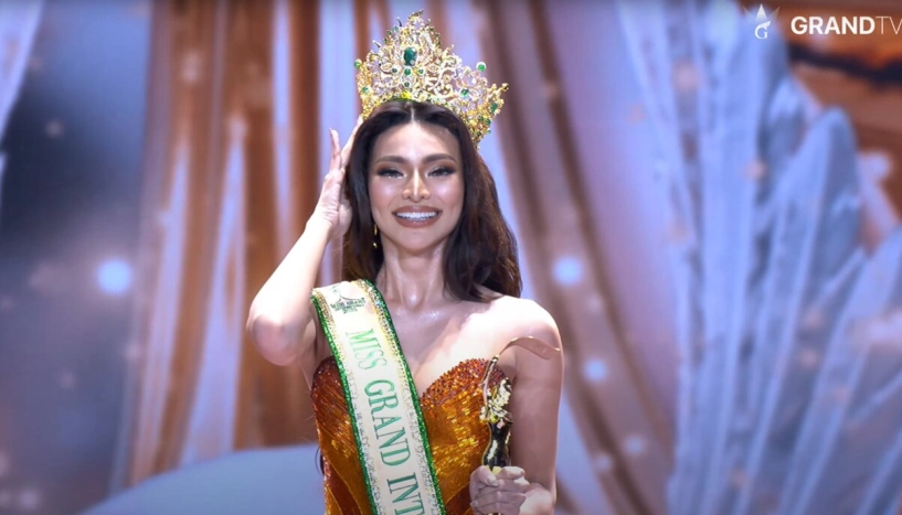 Chung kết miss grand international 2025 tân hoa hậu chính thức gọi tên người đẹp philippines - 1
