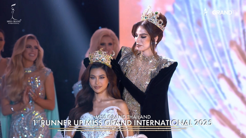 Chung kết miss grand international 2025 tân hoa hậu chính thức gọi tên người đẹp philippines - 2